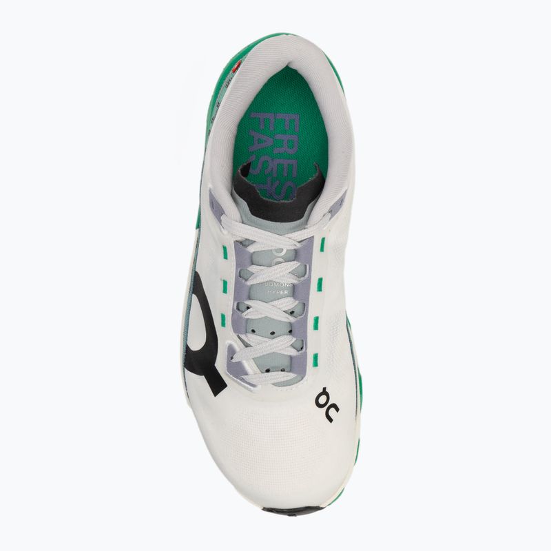 Laufschuhe Damen On Running Cloudmonster Hyper white/mint 5