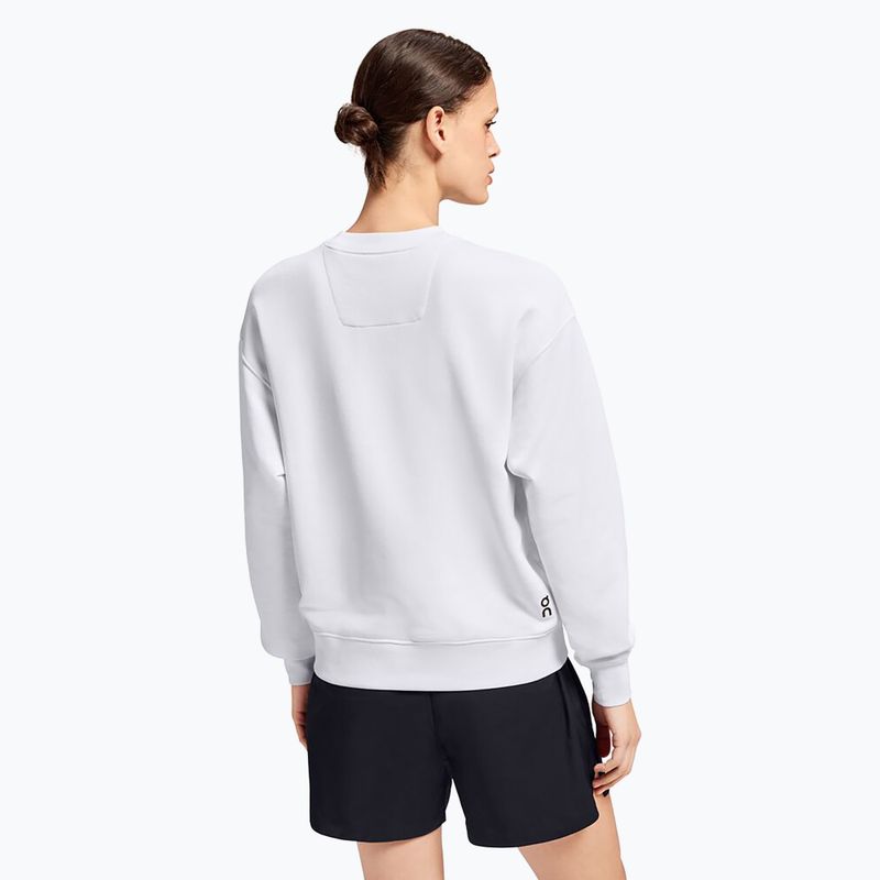 Damen Sweatshirt On Running Club weiß 3