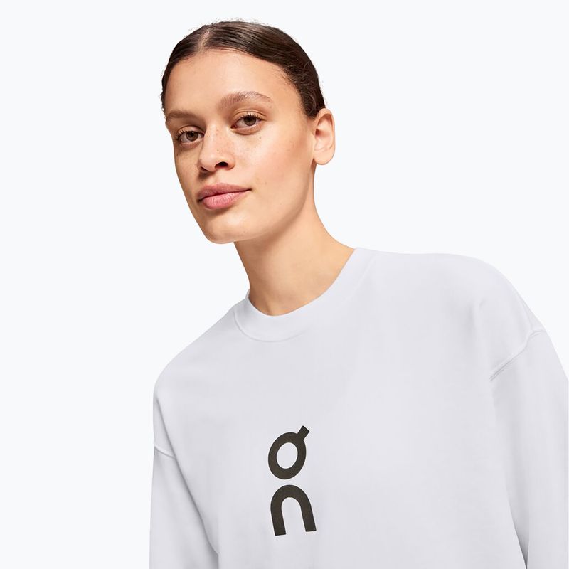 Damen Sweatshirt On Running Club weiß 4