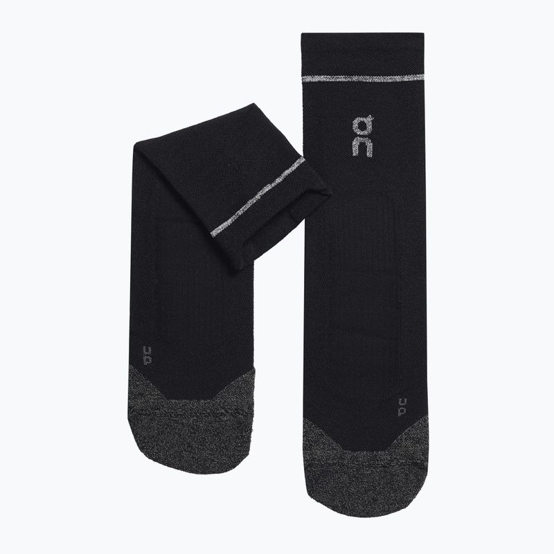 On Running Ultra schwarze Laufsocken