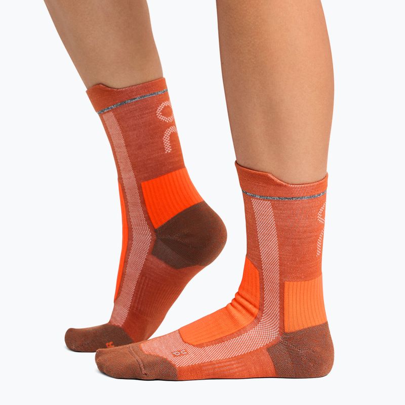 On Ultra Rost/Flamme Laufsocken 2