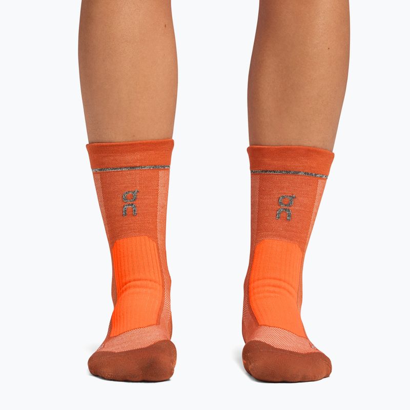 On Ultra Rost/Flamme Laufsocken 3