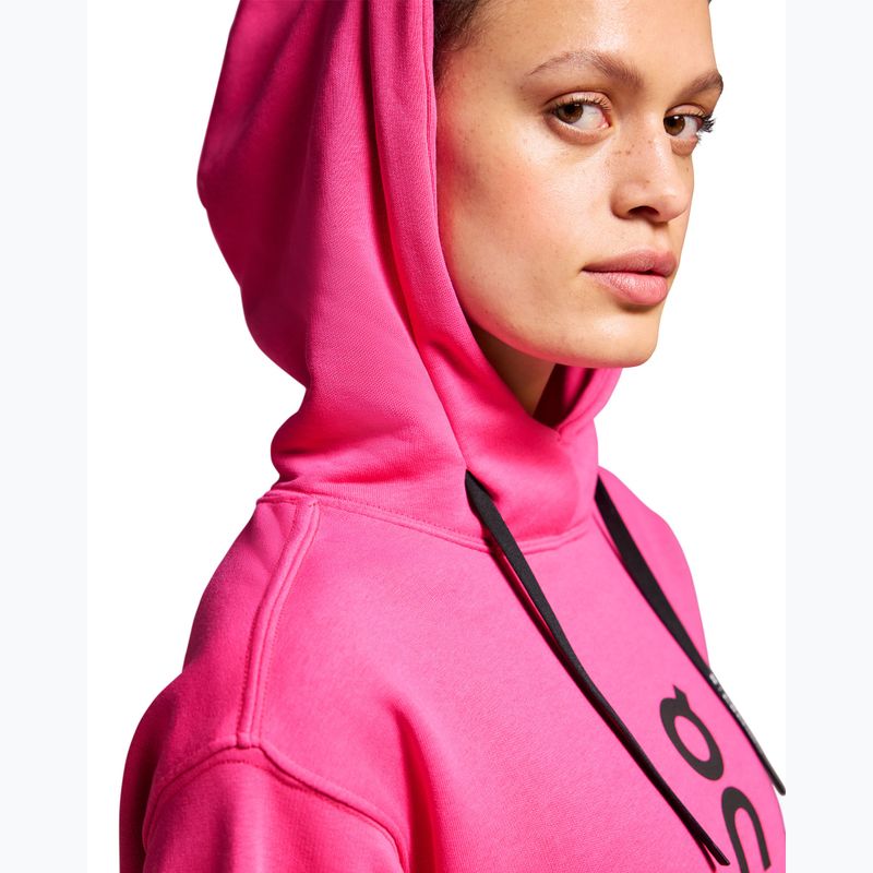 Frauen On Running Club Hoodie rosa 5