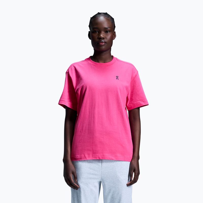 Women's On Club T shirt rosa