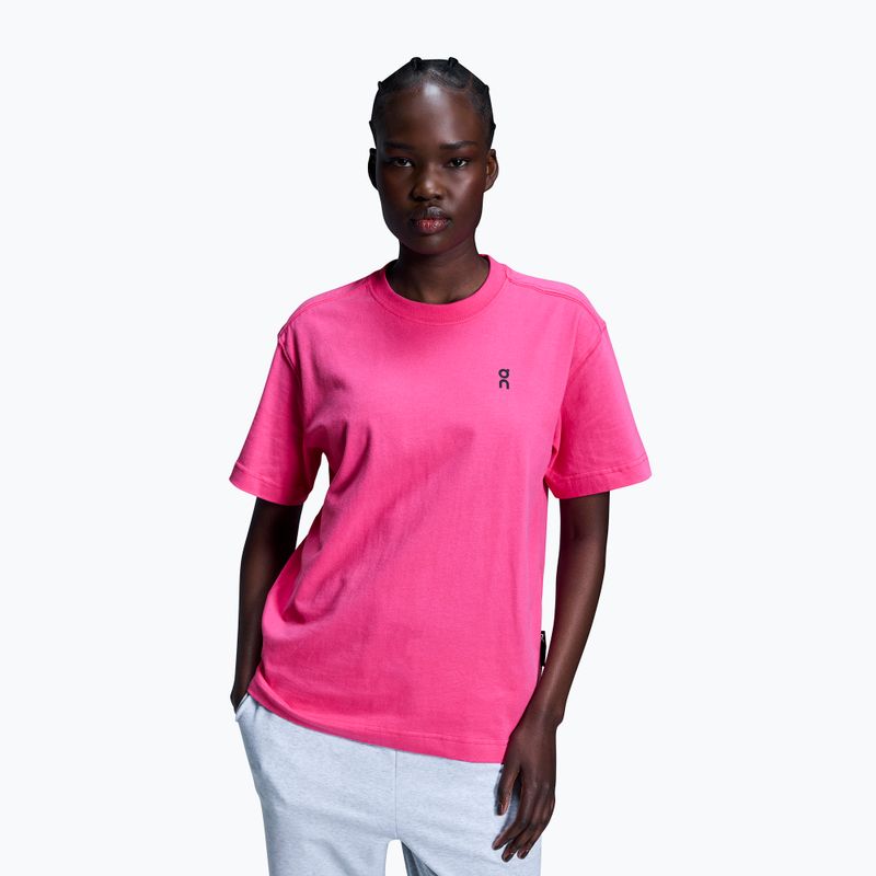 Women's On Club T shirt rosa 4