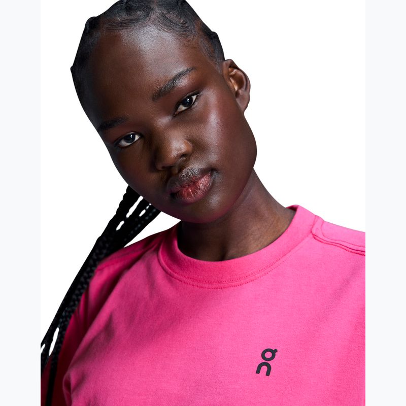 Women's On Club T shirt rosa 6