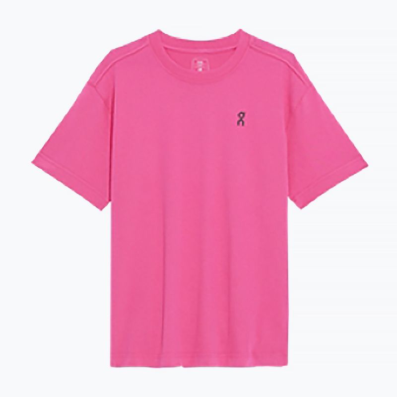 Women's On Running Club T shirt rosa 8