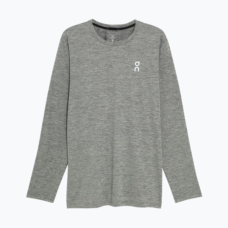 Herren On Running Core Long-T heather grey running longsleeve 7