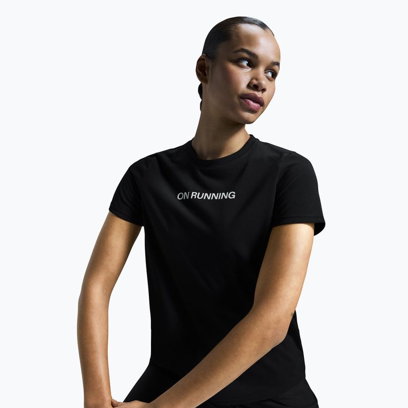 Laufshirt Damen On On Run-T black 5