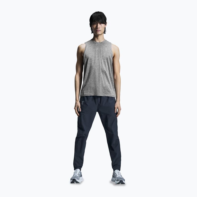 Herren-Lauftank-Top On Running Core Tank heather grey 2