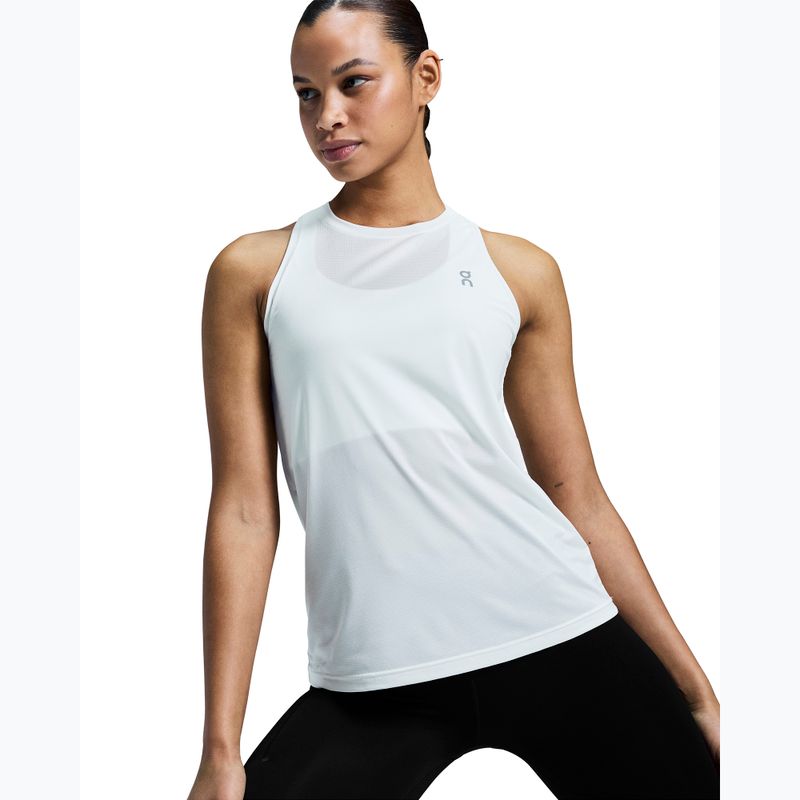 Damen-Lauftank-Top On Core Tank ungefärbt-weiß 5