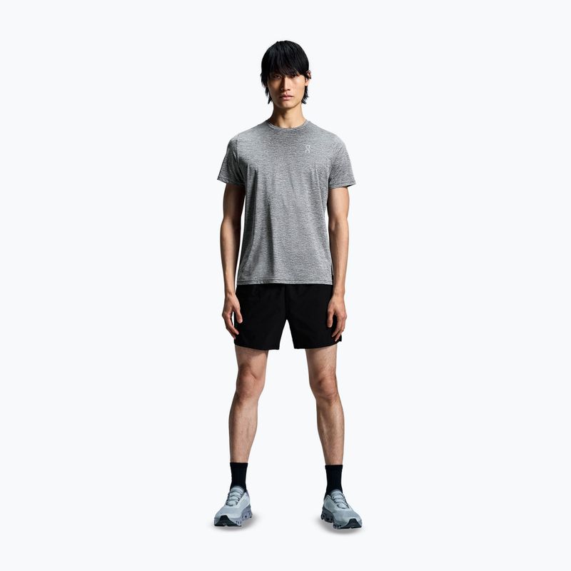 Männer On Core-T heather grey Laufshirt 2