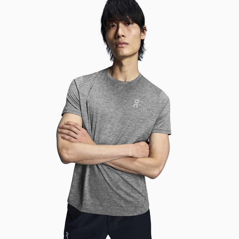 Männer On Core-T heather grey Laufshirt 4