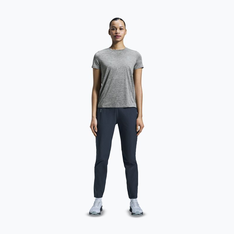 Damen Laufshirt On Core-T heather grey 2