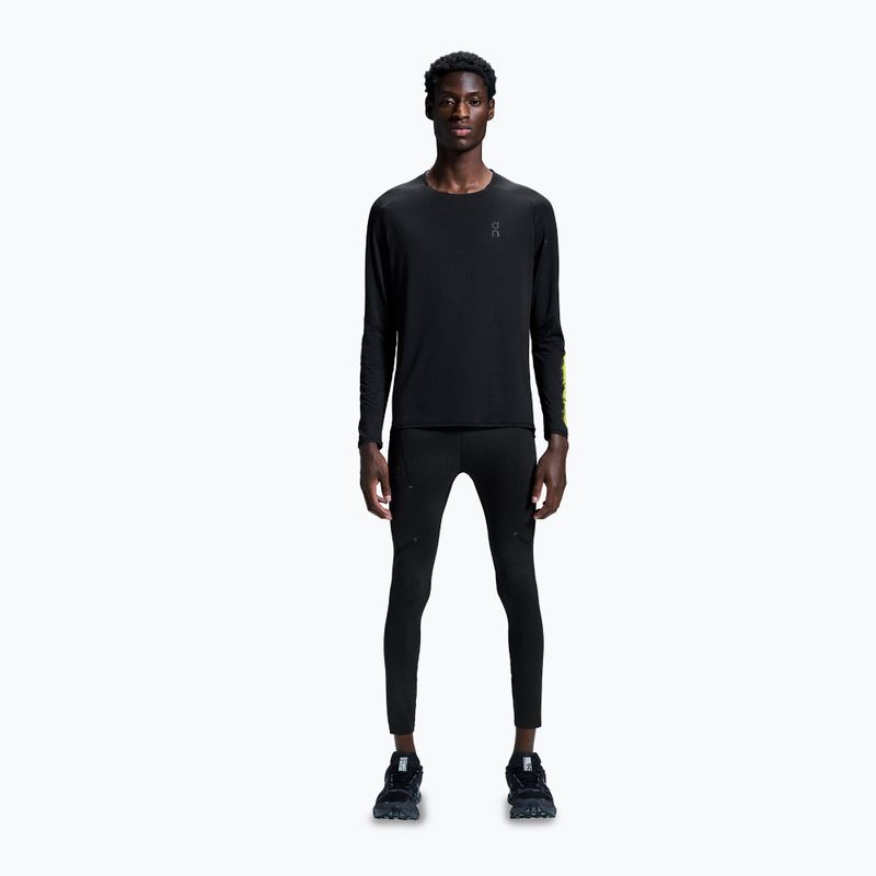 Herren Lauf-Longsleeve On Performance Long-T Lumos schwarz 2
