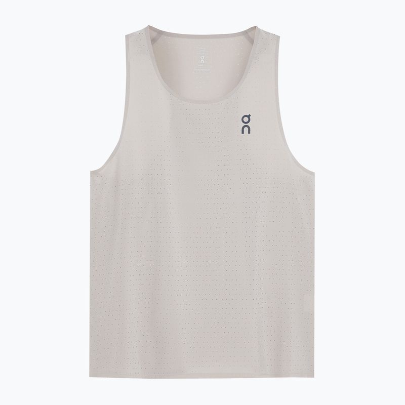 Herren Laufshirt On Race Singlet pearl 6