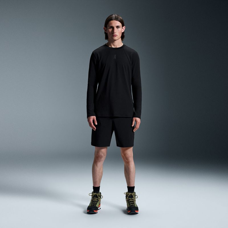 Longsleeve Herren On Running Trek Long-T black 7