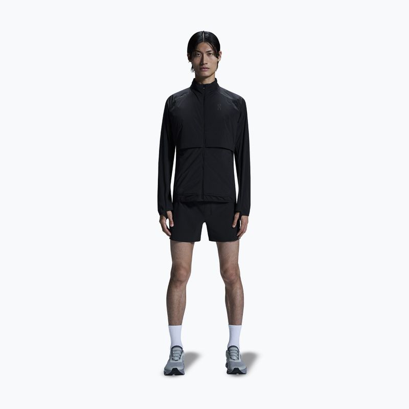 Herren Laufjacke On Weather Inulated schwarz 2