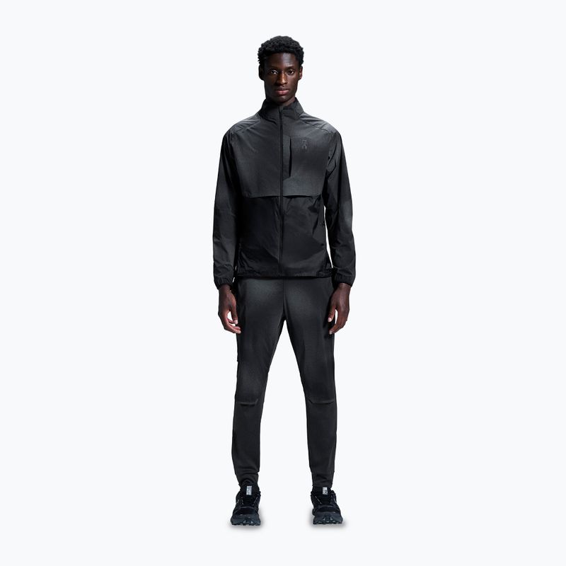 Laufhose Herren On Running Weather Pants Lumos black 2
