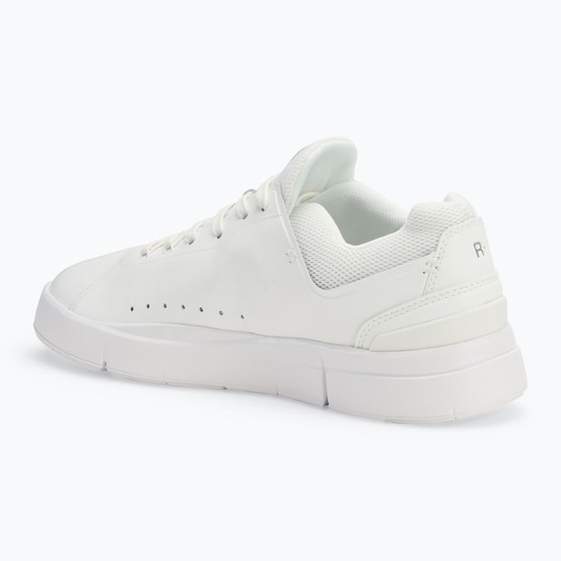 Men's On The Roger Advantage weiße Schuhe 3