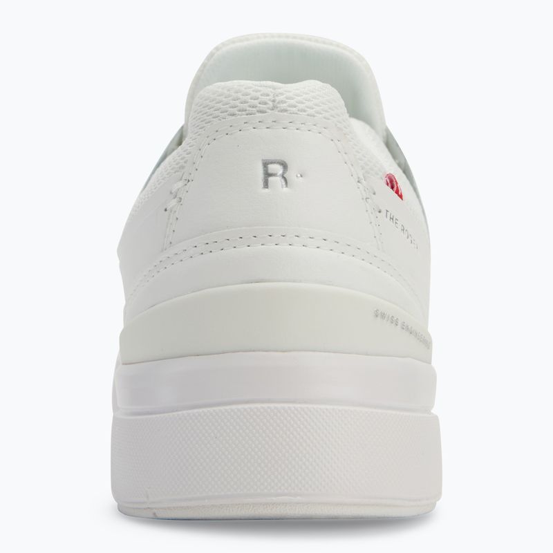 Men's On The Roger Advantage weiße Schuhe 6