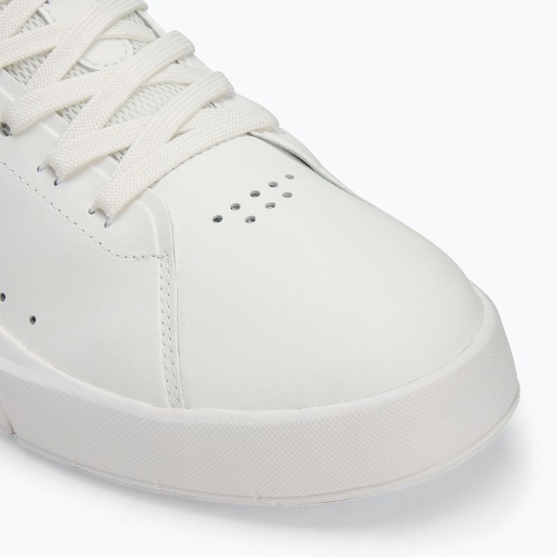 Men's On The Roger Advantage weiße Schuhe 7
