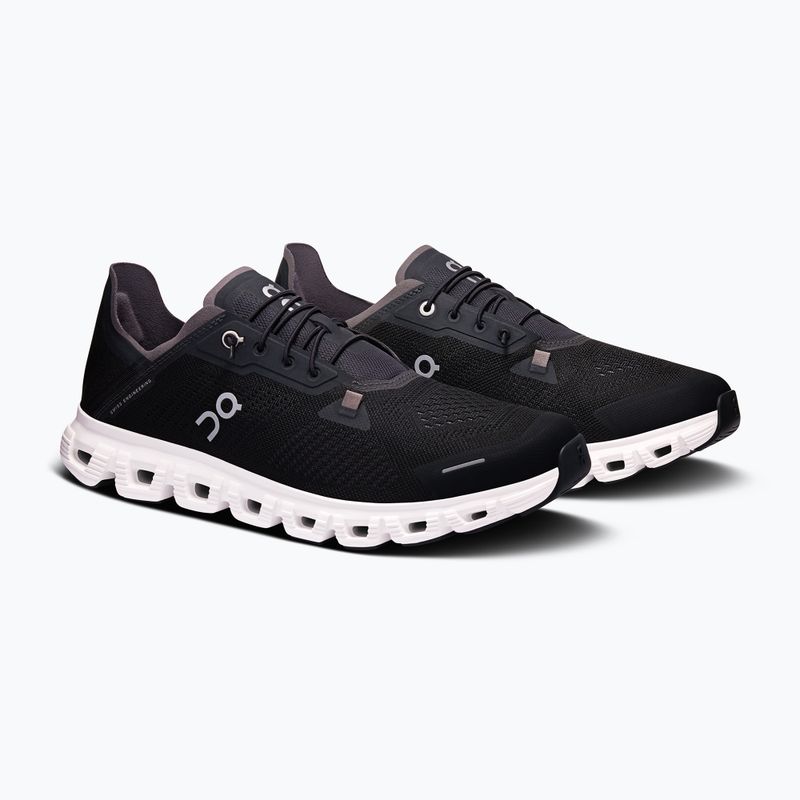 Herren On Running Cloud 6 Coast schwarz/weiß Schuhe 3