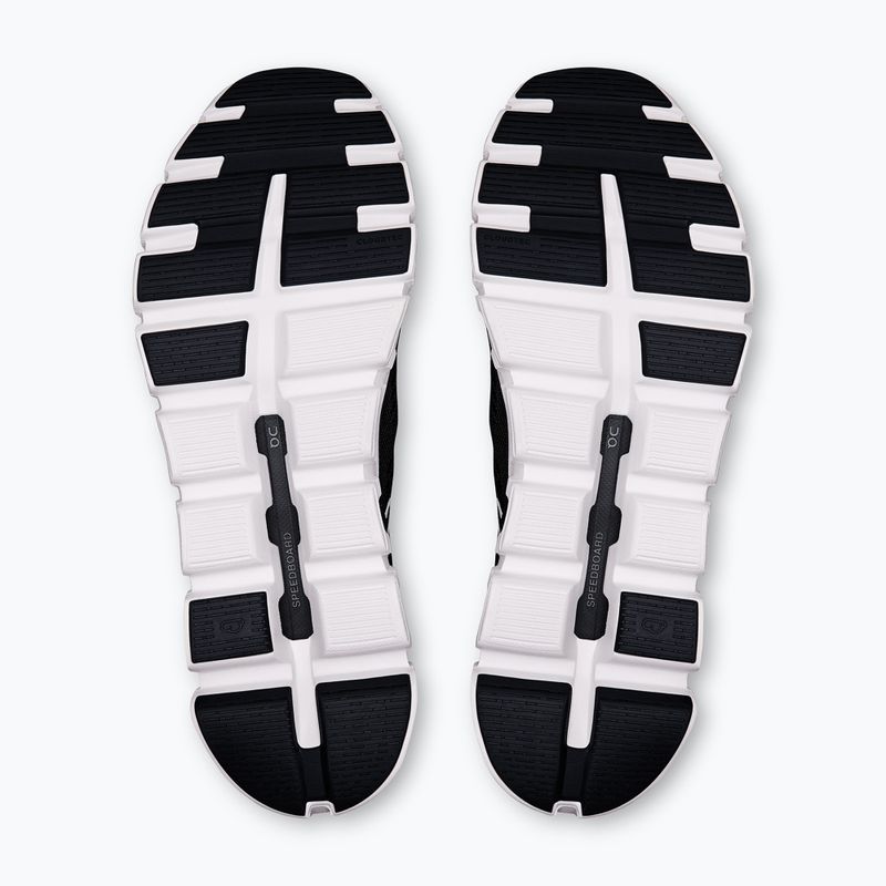 Herren On Running Cloud 6 Coast schwarz/weiß Schuhe 5