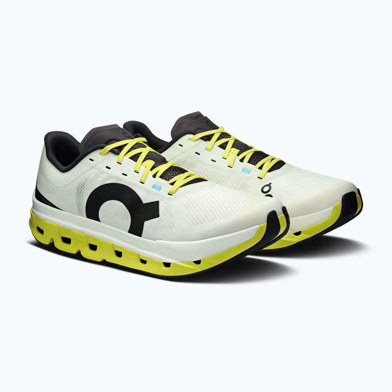 Herren On Running Cloudflow 5 weiß/limette Laufschuhe 3