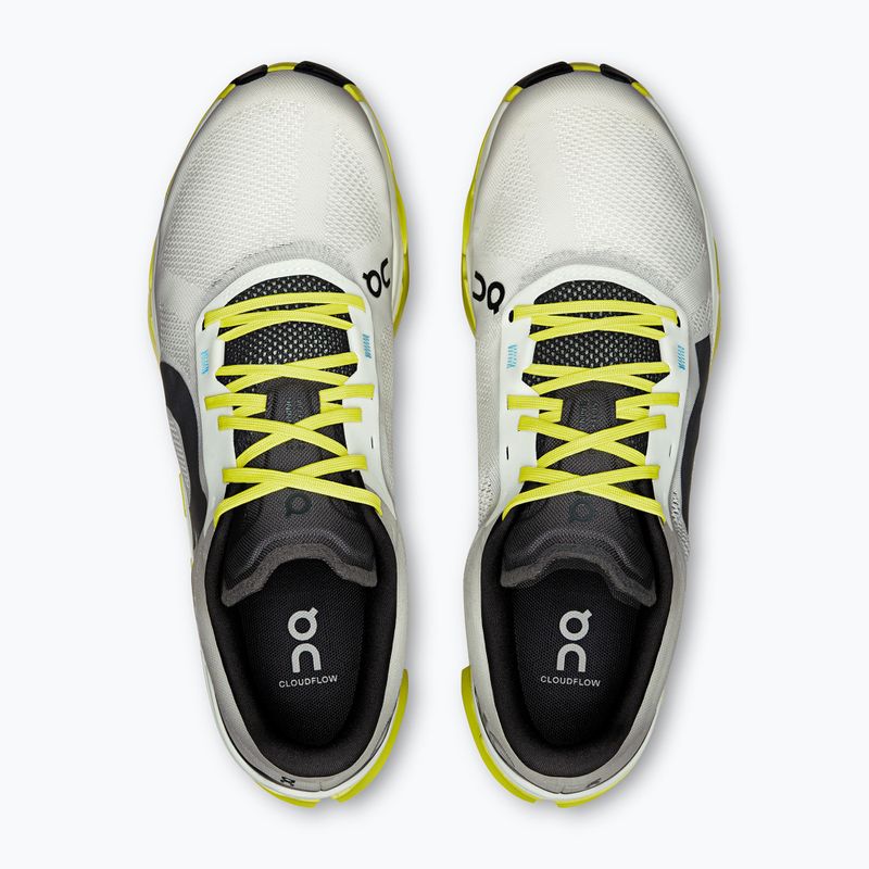 Herren On Running Cloudflow 5 weiß/limette Laufschuhe 4