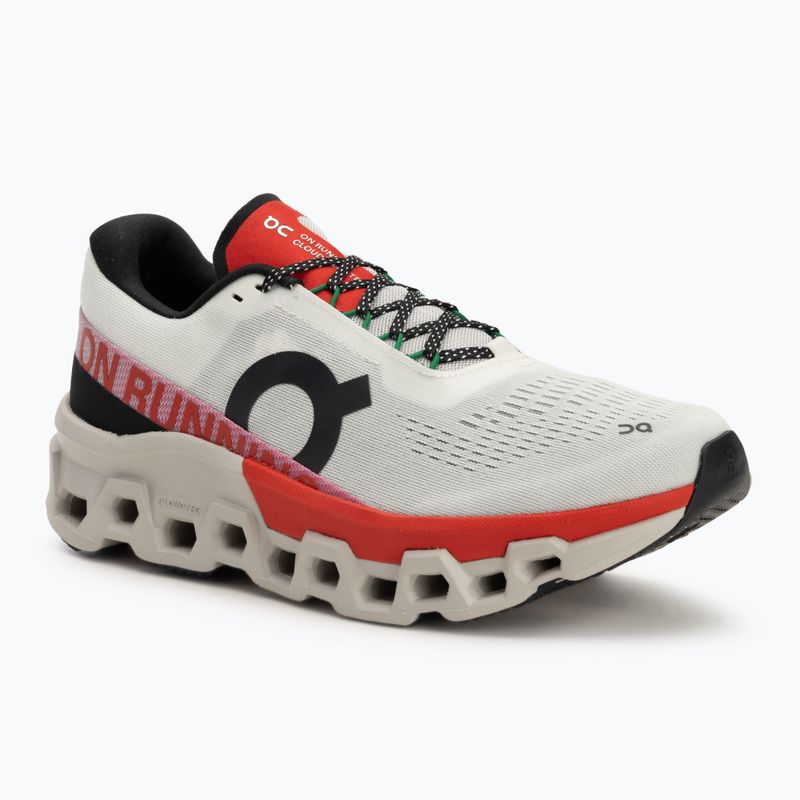 Laufschuhe Herren On Cloudmonster 2 ivory/silver