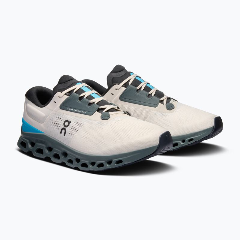Herren On Running Cloudstratus 3 Creme/Horizont Laufschuhe 3
