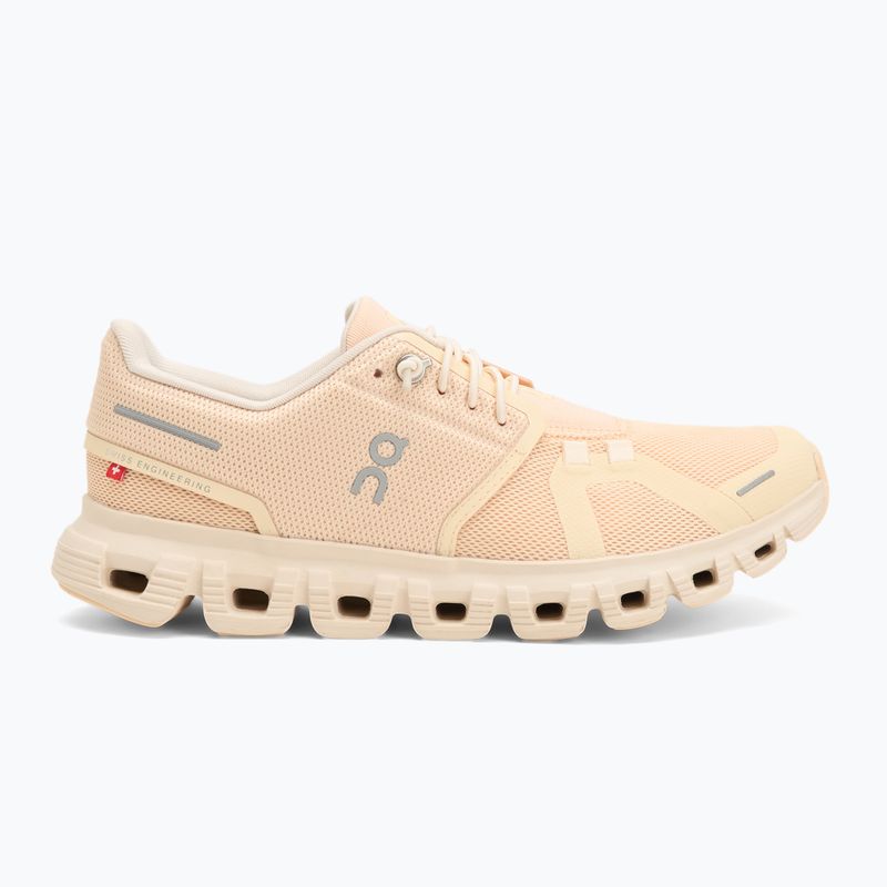 Schuhe Damen On Running Cloud 6 blonde/dew 2