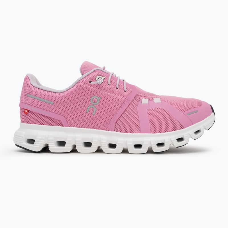 Schuhe Damen On Running Cloud 6 raspberry/white 2