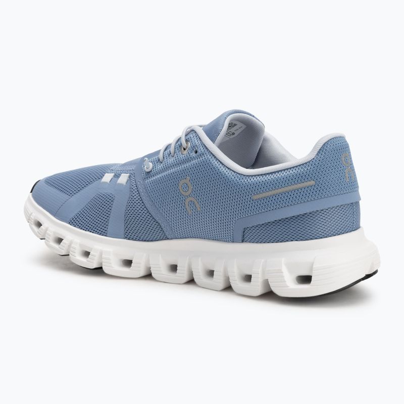 Schuhe Damen On Cloud 6 chambray/white 3