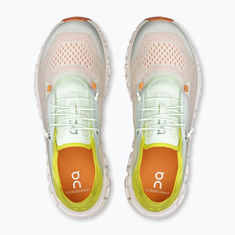 Damen On Running Cloud 6 Coast aloe/limelight Schuhe 2