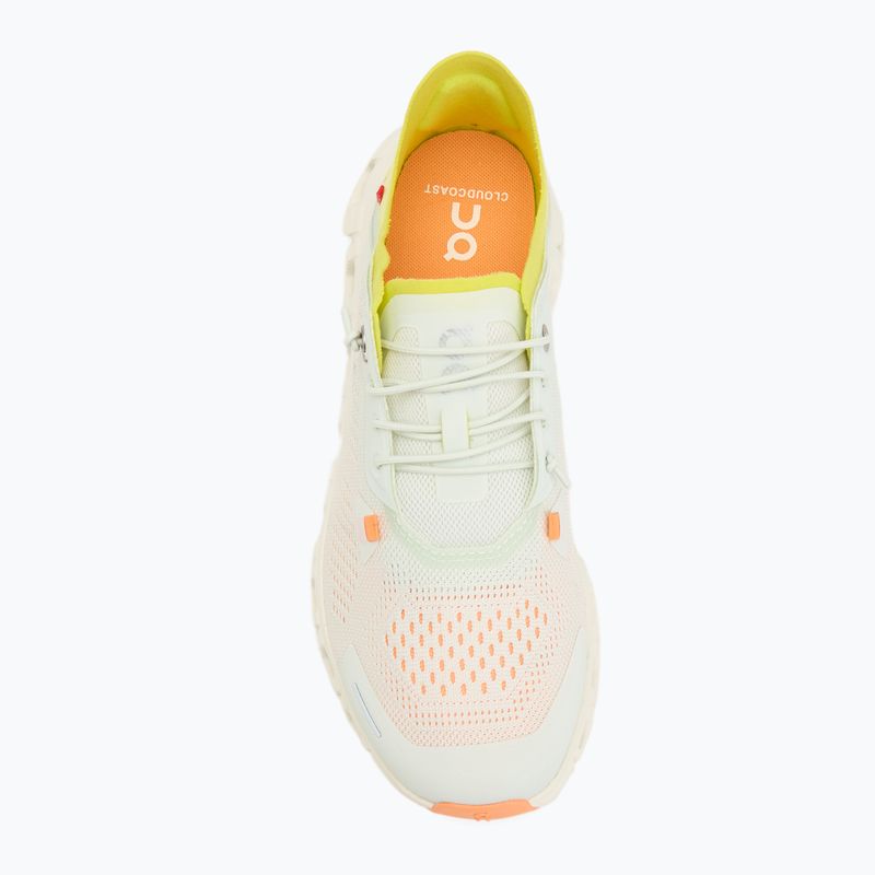 Damen On Running Cloud 6 Coast aloe/limelight Schuhe 5