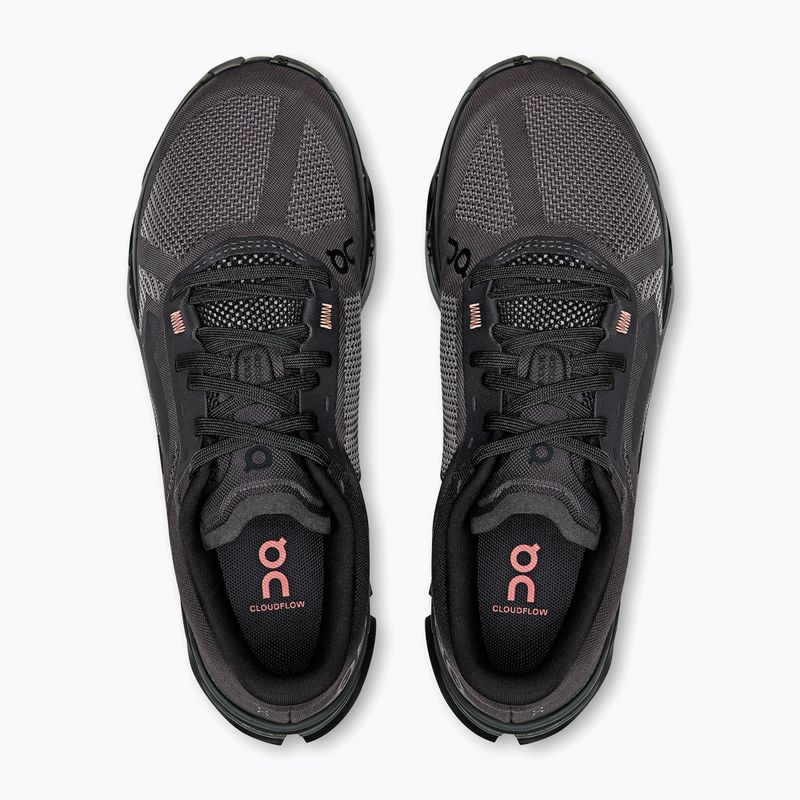 Women's On Cloudflow 5 schwarz/schwarz Laufschuhe 9