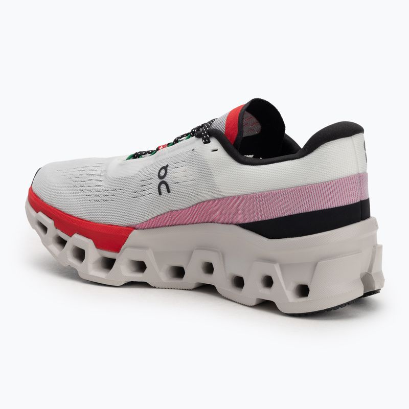 Laufschuhe Damen On Running Cloudmonster 2 ivory/red 3