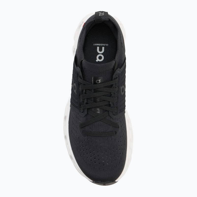 Women's Running Schuhe On Cloudswift 4 schwarz/weiß 5