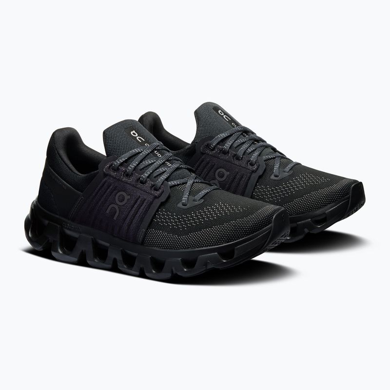 Damen On Running Cloudswift 4 AD schwarz/rock Laufschuhe 3