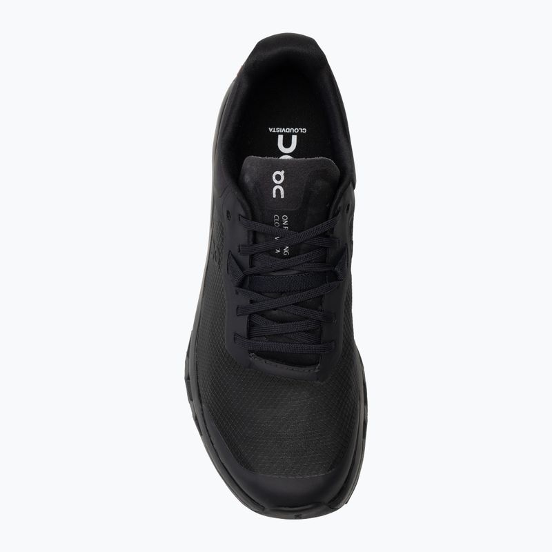 Laufschuhe Damen On Running Cloudvista 2 black/black 5