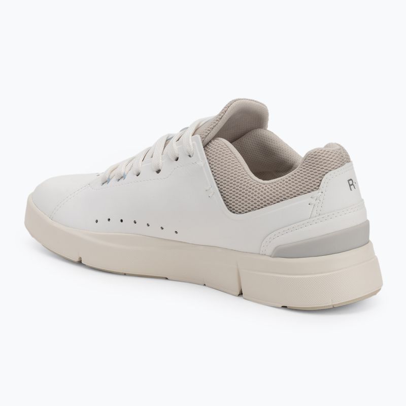 Women's On Running The Roger Advantage weiß/sand Schuhe 3