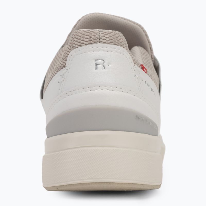 Women's On Running The Roger Advantage weiß/sand Schuhe 6