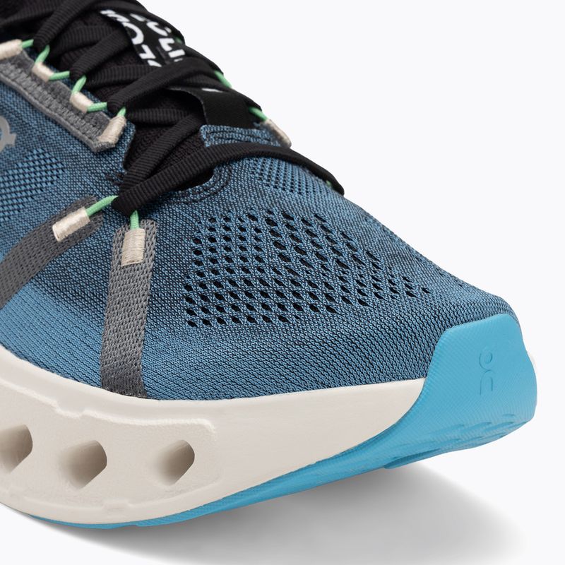 Herren On Running Cloudeclipse niagara/ivory Laufschuhe 7