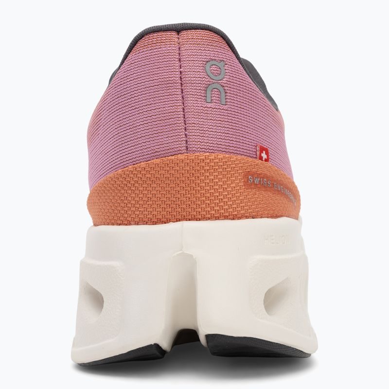 Damen On Running Cloudeclipse tangerine/ivory Laufschuhe 6