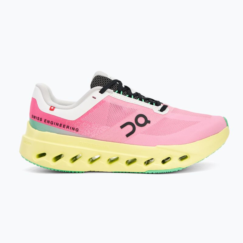 Laufschuhe Damen On Cloudsurfer Next pink/limelight 2