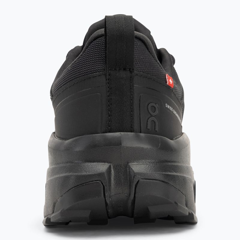 Herrenschuhe On Cloudrock Low Waterproof black/black 6