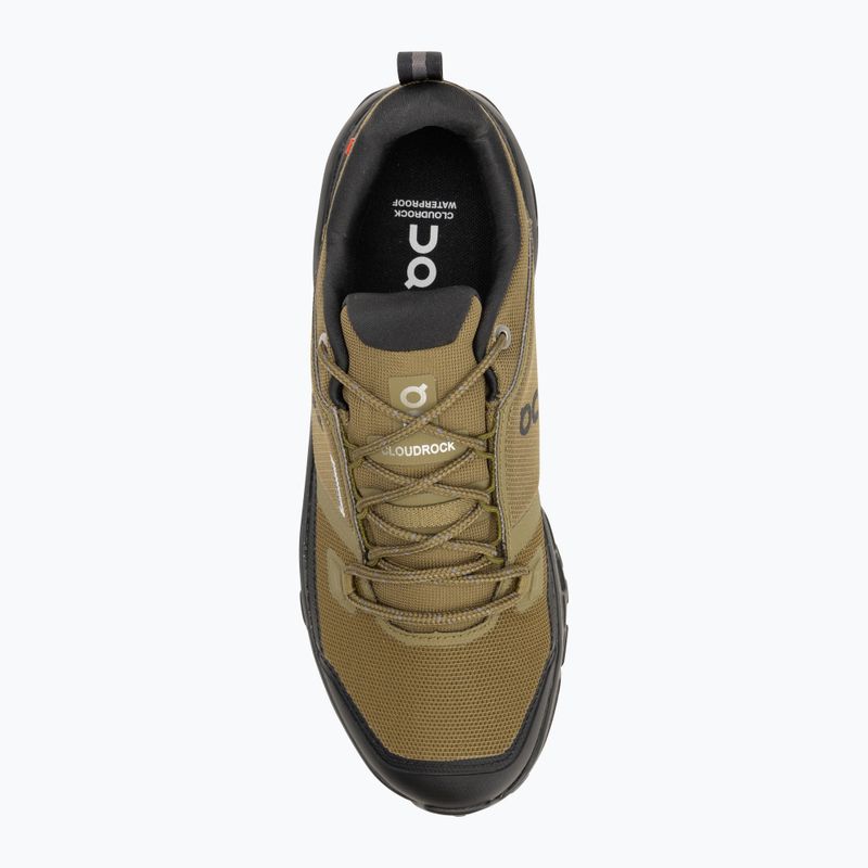 Herrenschuhe On Running Cloudrock Low Waterproof hunter/black 5