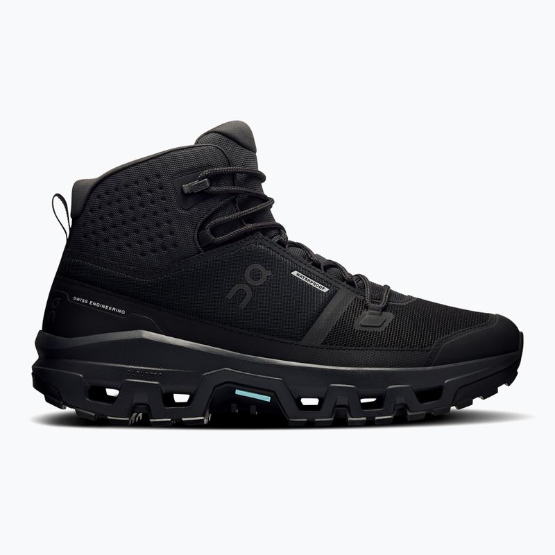 Herrenschuhe On Running Cloudrock Mid Waterproof black/black